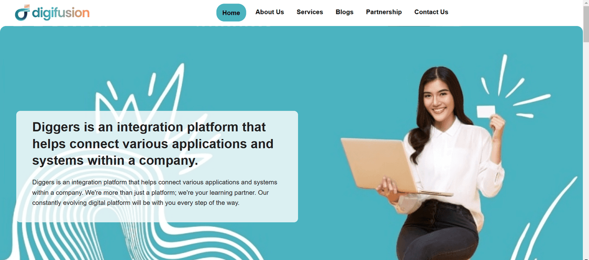 Company Profile Website