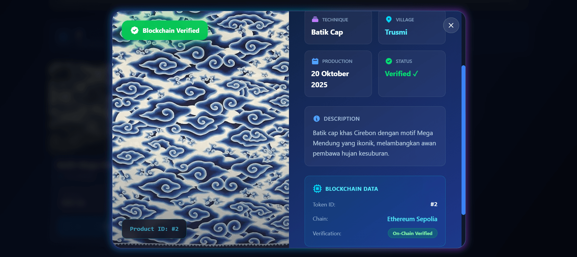 BatikChain screenshot 2
